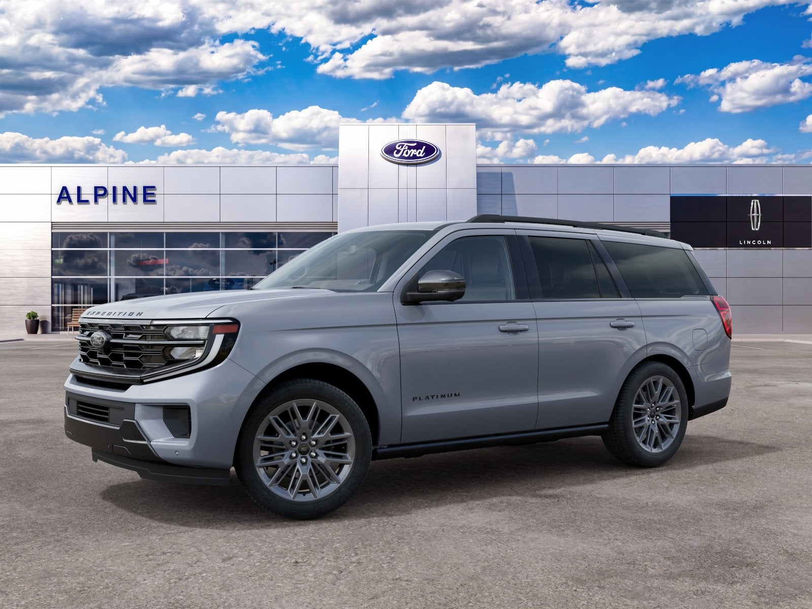Gray Metallic 2027 Ford Expedition SUV / Crossover Four-Wheel Drive Automatic