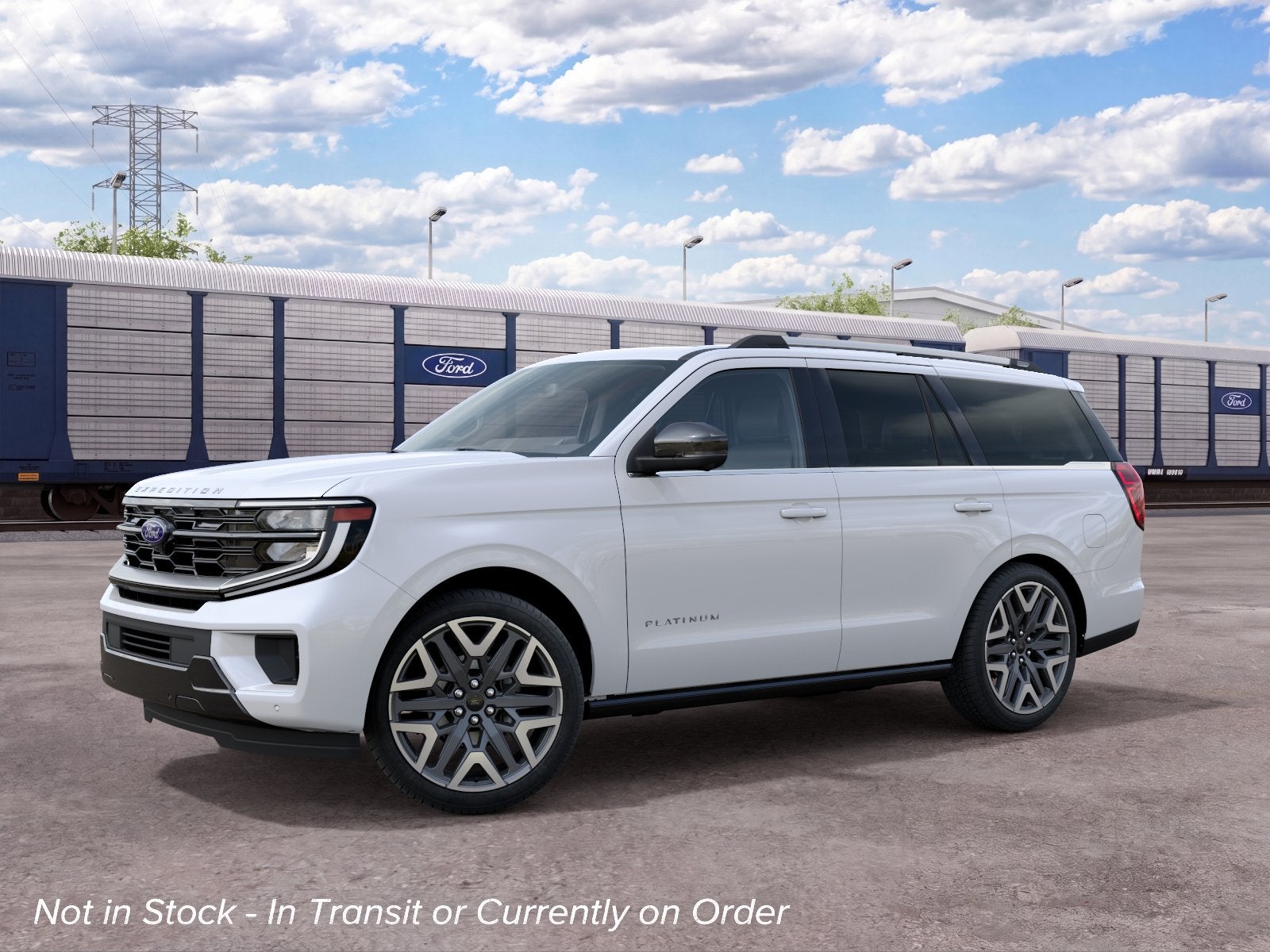 White 2027 Ford Expedition SUV / Crossover Four-Wheel Drive Automatic