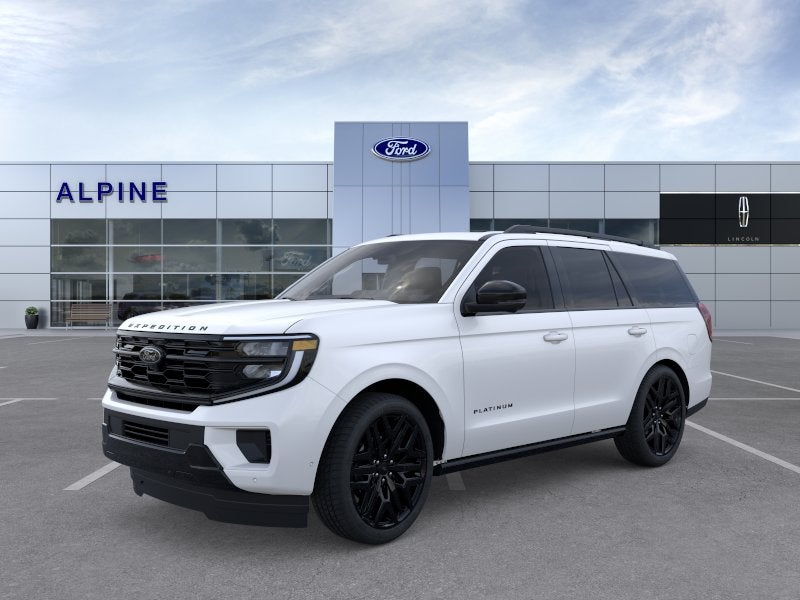 White Metallic 2026 Ford Expedition SUV / Crossover Four-Wheel Drive Automatic
