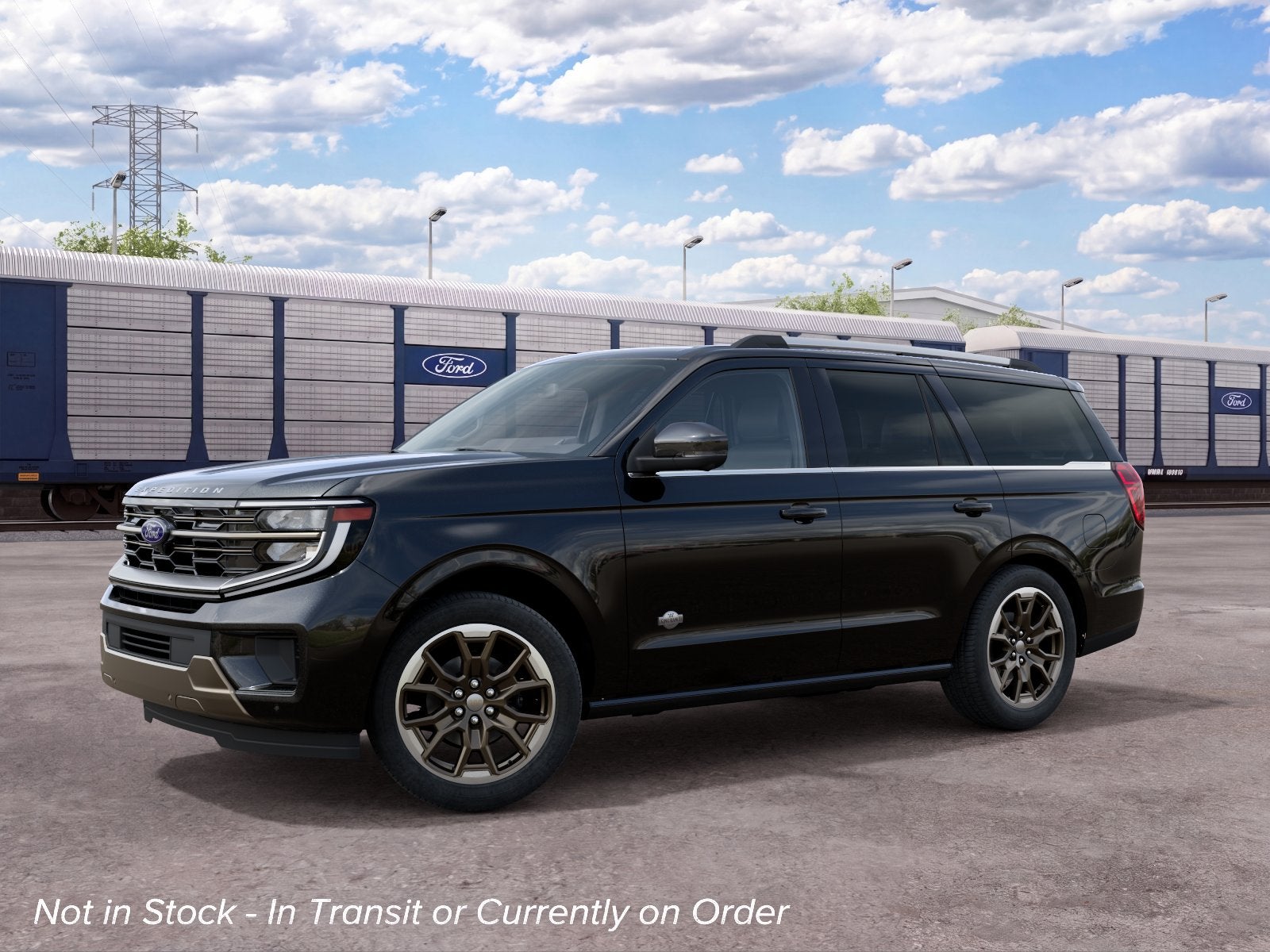 Black Metallic 2027 Ford Expedition SUV / Crossover Four-Wheel Drive Automatic