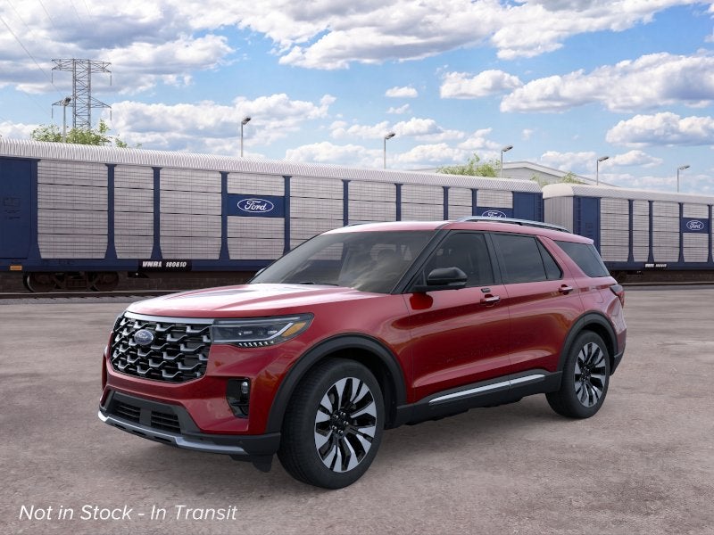 Red 2026 Ford Explorer SUV / Crossover All-Wheel Drive Automatic