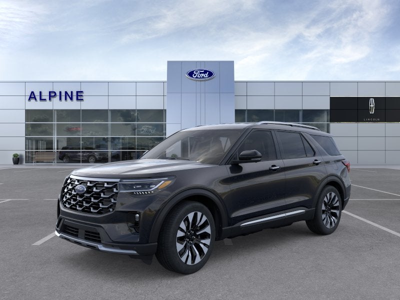 Black Metallic 2026 Ford Explorer SUV / Crossover All-Wheel Drive Automatic