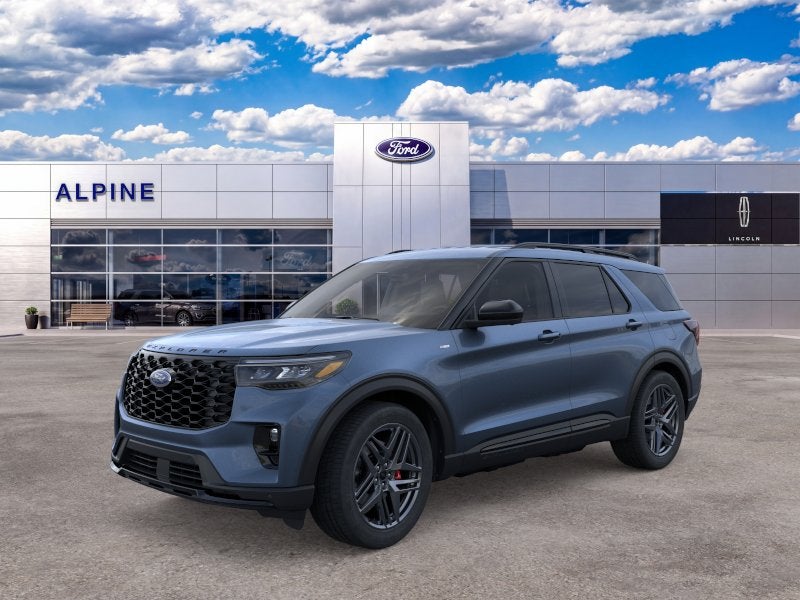 Vapor Blue 2026 Ford Explorer SUV / Crossover All-Wheel Drive Automatic