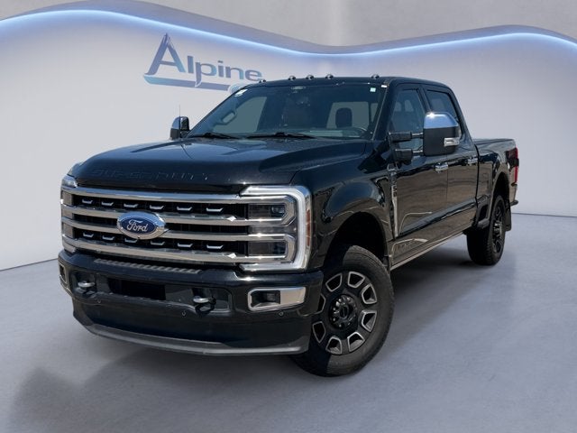 Black 2024 Ford F-250 Super Duty Pickup Truck Four-Wheel Drive Automatic