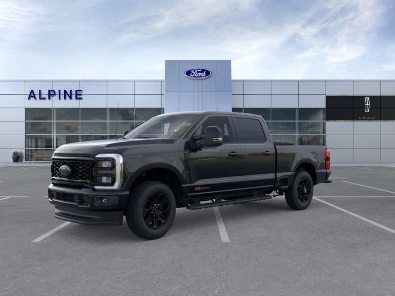 Black 2026 Ford F-250 Super Duty XLT Crew Cab 4WD Pickup Truck Four-Wheel Drive Automatic
