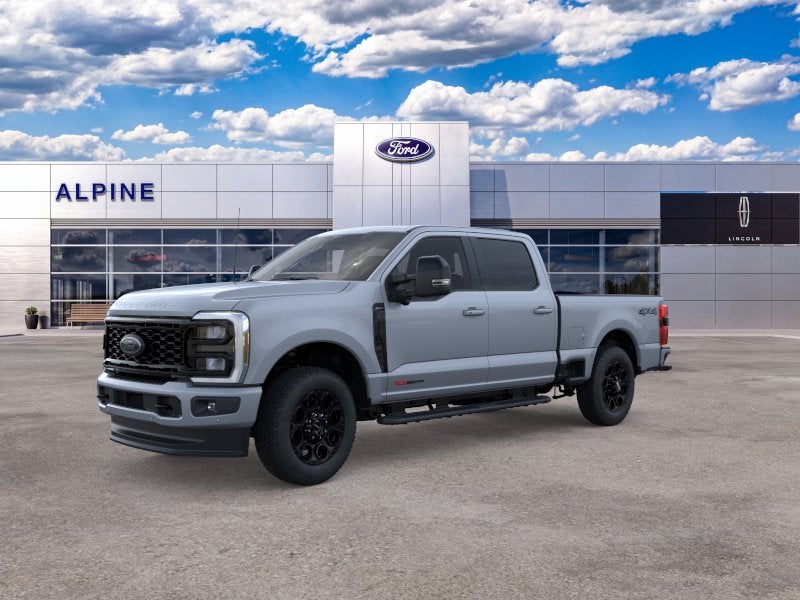 Gray 2026 Ford F-250 Super Duty Pickup Truck Four-Wheel Drive Automatic