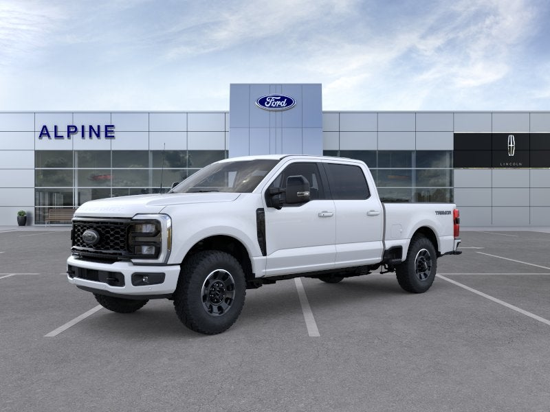 White 2026 Ford F-250 Super Duty Lariat Crew Cab 4WD Pickup Truck Four-Wheel Drive Automatic