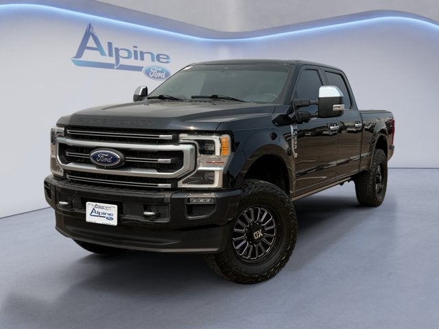 Agate Black Metallic 2022 Ford F-350 Super Duty Pickup Truck Four-Wheel Drive Automatic