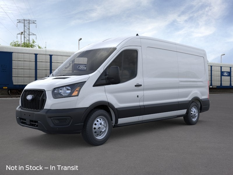 White 2026 Ford Transit Cargo Van All-Wheel Drive 