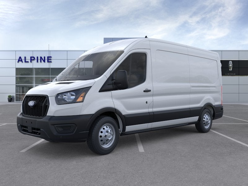 White 2026 Ford Transit Cargo Van All-Wheel Drive 