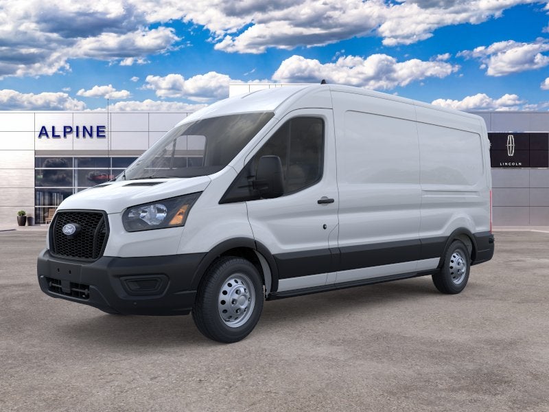 Oxford White 2026 Ford Transit Cargo Van All-Wheel Drive 