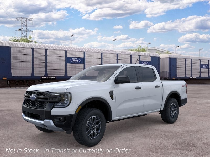 White 2026 Ford Ranger Pickup Truck Four-Wheel Drive Automatic