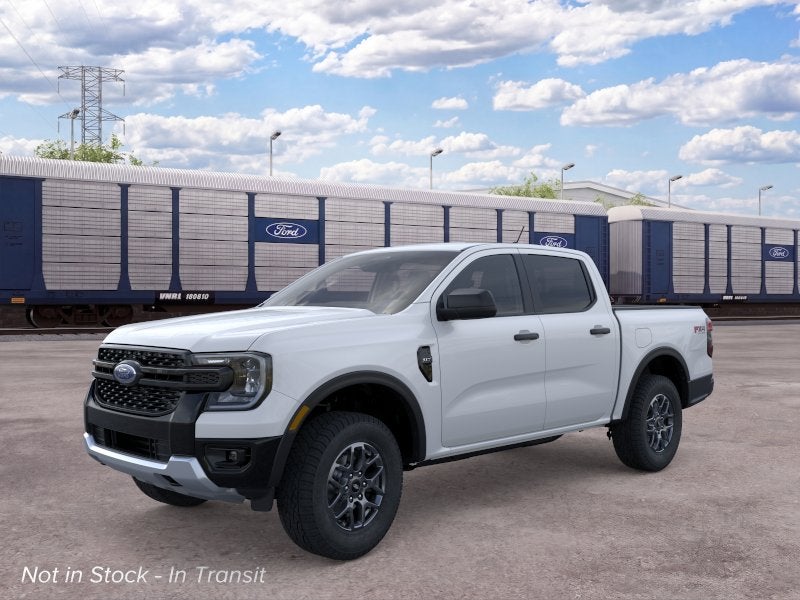 White 2026 Ford Ranger Pickup Truck Four-Wheel Drive Automatic