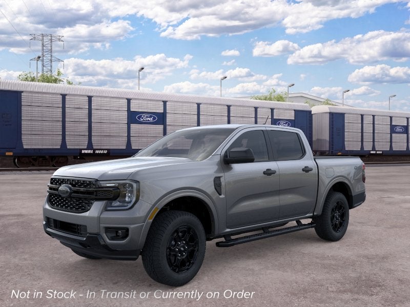 Gray 2026 Ford Ranger Pickup Truck Four-Wheel Drive Automatic