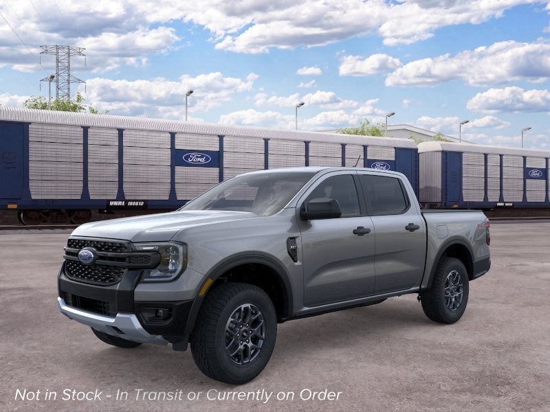 Gray 2026 Ford Ranger Pickup Truck Four-Wheel Drive Automatic