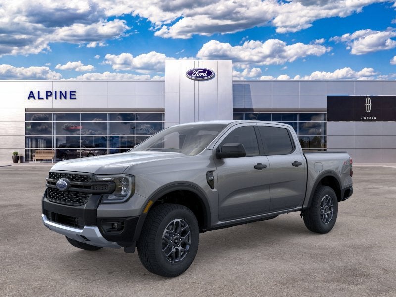 Gray 2026 Ford Ranger Pickup Truck Four-Wheel Drive Automatic