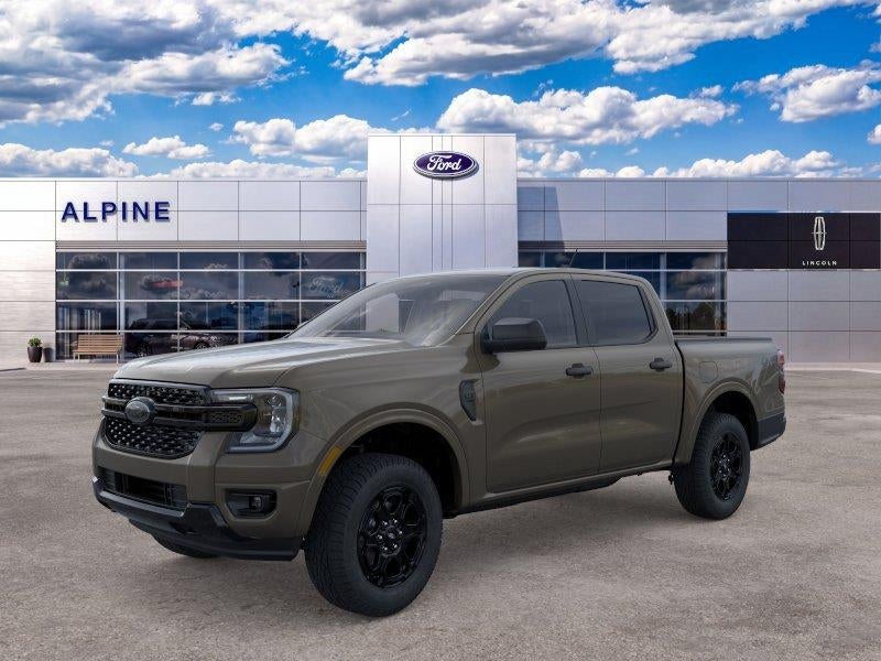 Gray 2026 Ford Ranger Pickup Truck Four-Wheel Drive Automatic