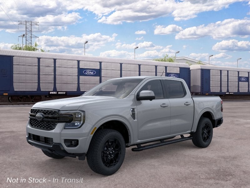 Gray 2026 Ford Ranger Pickup Truck Four-Wheel Drive Automatic