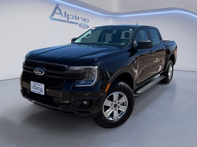 Shadow Black 2024 Ford Ranger Pickup Truck Four-Wheel Drive Automatic