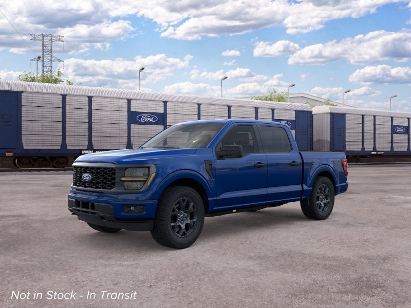 Blue 2026 Ford F-150 Pickup Truck Four-Wheel Drive Automatic