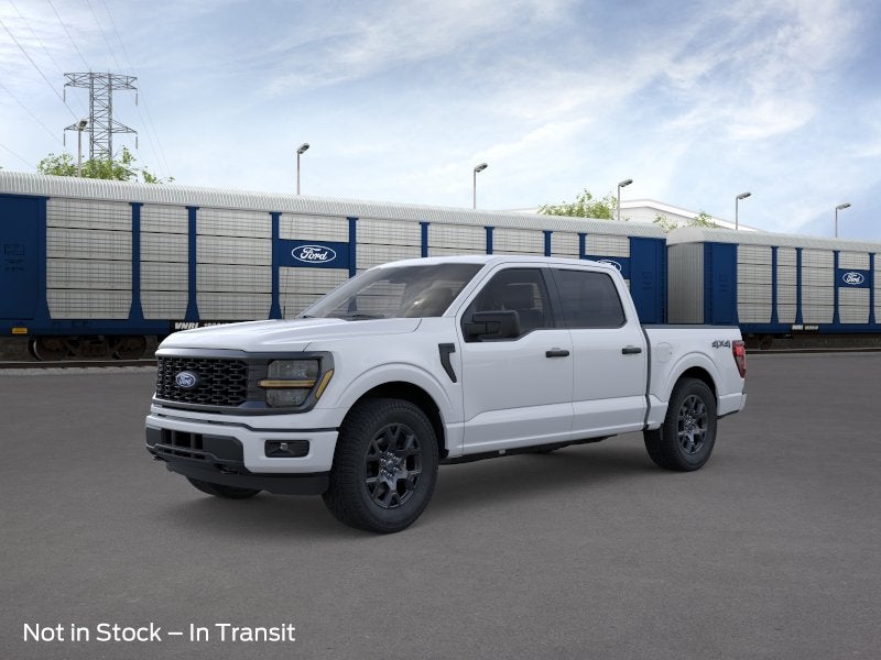 White 2026 Ford F-150 STX SuperCrew 4WD Pickup Truck Four-Wheel Drive Automatic
