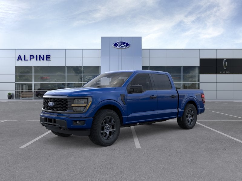 Blue Metallic 2026 Ford F-150 Pickup Truck Four-Wheel Drive Automatic