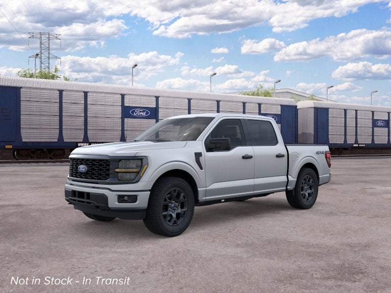 Silver 2026 Ford F-150 Pickup Truck Four-Wheel Drive Automatic