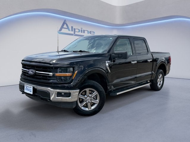 Black Metallic 2025 Ford F-150 Pickup Truck Four-Wheel Drive Automatic