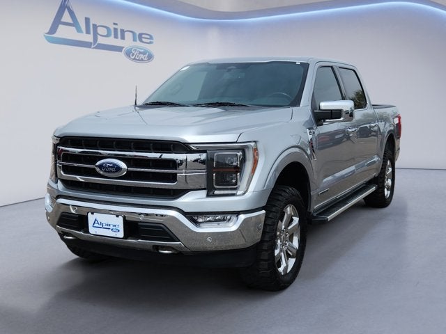 Iconic Silver 2023 Ford F-150 Pickup Truck Four-Wheel Drive Automatic