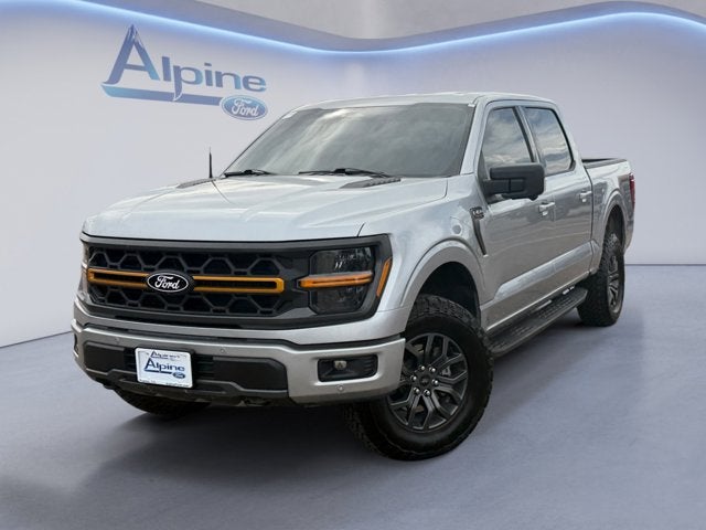 Silver Metallic 2025 Ford F-150 Pickup Truck Four-Wheel Drive Automatic