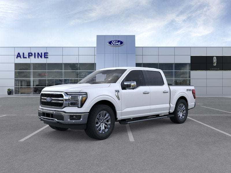 White Metallic 2026 Ford F-150 Pickup Truck Four-Wheel Drive Automatic
