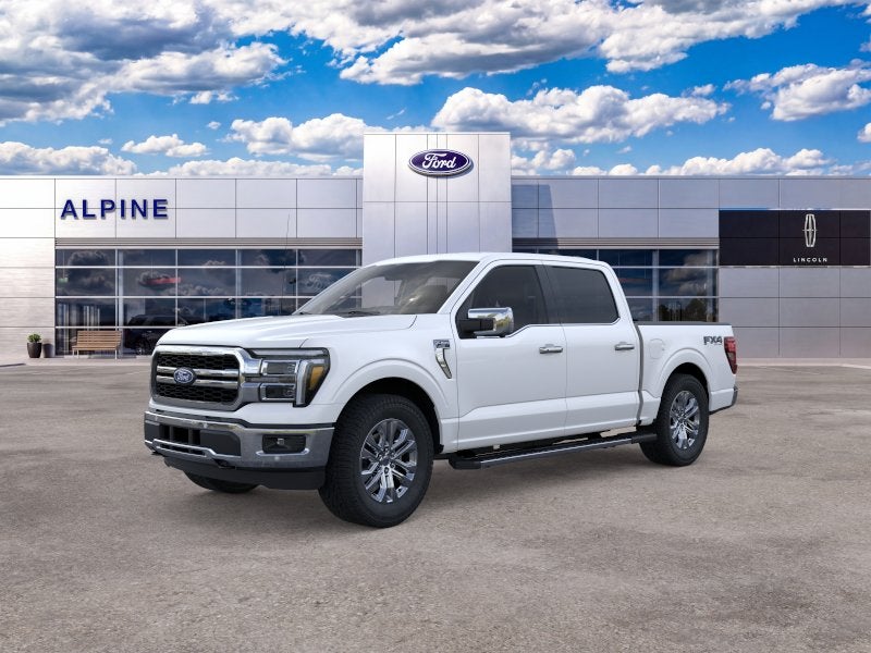 White Metallic 2026 Ford F-150 Pickup Truck Four-Wheel Drive Automatic