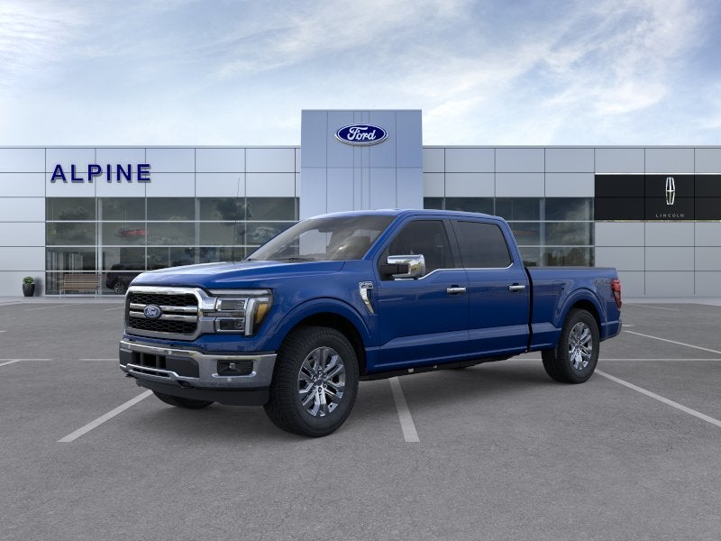 Blue Metallic 2026 Ford F-150 Pickup Truck Four-Wheel Drive Automatic