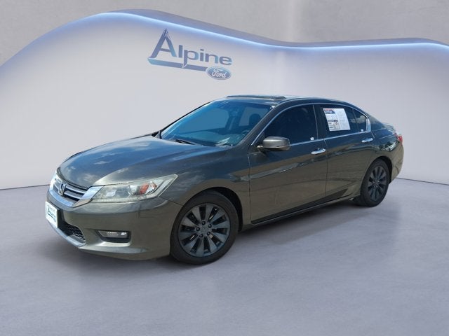 Gray 2014 Honda Accord Sedan Front-Wheel Drive Continuously Variable Transmission