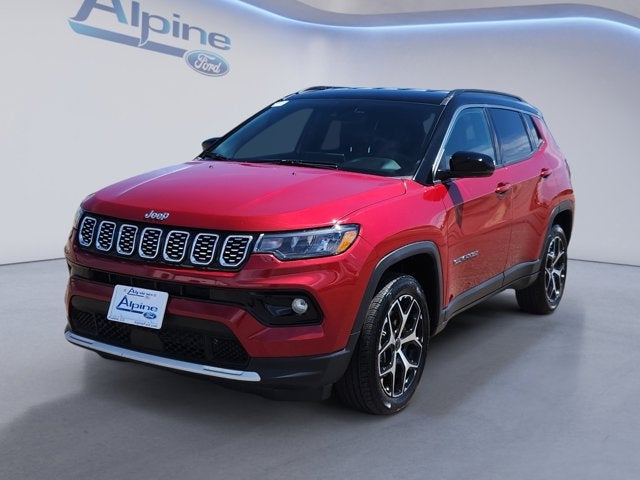 Red Hot Pearlcoat 2025 Jeep Compass Limited 4WD SUV / Crossover Four-Wheel Drive 8-Speed Automatic