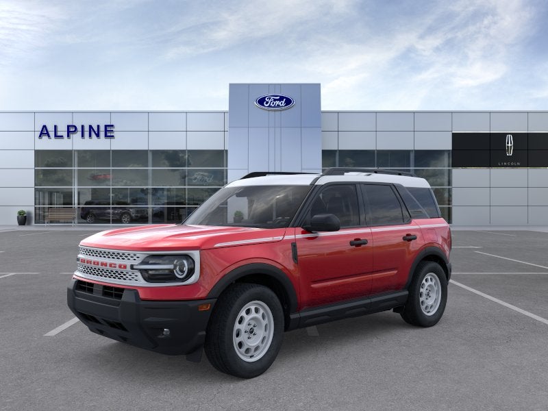 Ruby Red Metallic 2025 Ford Bronco Sport Heritage AWD SUV / Crossover All-Wheel Drive 8-Speed Automatic