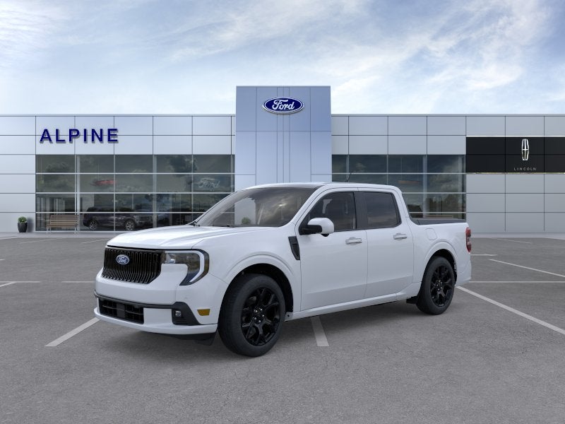 White Metallic 2026 Ford Maverick Lobo SuperCrew AWD Pickup Truck All-Wheel Drive 7-Speed Automatic