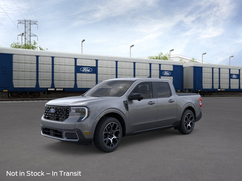 Gray 2026 Ford Maverick Lariat SuperCrew AWD Pickup Truck All-Wheel Drive 8-Speed Automatic