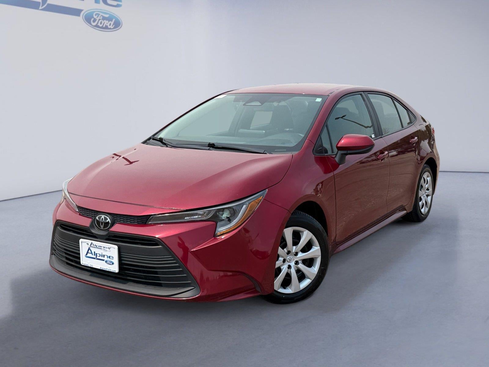Red (Ruby Flare Pearl) 2025 Toyota Corolla Sedan Front-Wheel Drive Continuously Variable Transmission