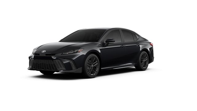 Midnight Black Metallic 2026 Toyota Camry Sedan All-Wheel Drive Continuously Variable Transmission