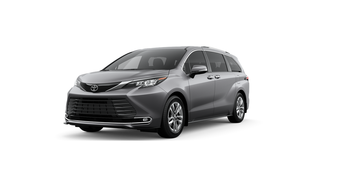 Heavy Metal [Extra_Cost_Color] 2026 Toyota Sienna Minivan All-Wheel Drive Continuously Variable Transmission