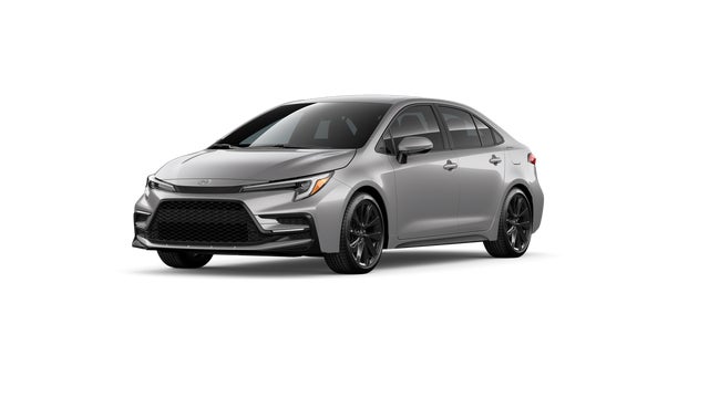 Classic Silver Metallic 2026 Toyota Corolla SE FWD Sedan Front-Wheel Drive Continuously Variable Transmission
