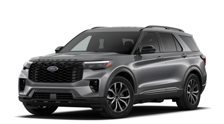 Carbonized Gray Metallic 2026 Ford Explorer SUV / Crossover All-Wheel Drive Automatic