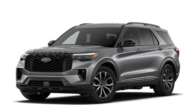 Carbonized Gray Metallic 2026 Ford Explorer SUV / Crossover All-Wheel Drive Automatic