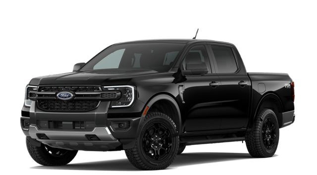 Shadow Black 2026 Ford Ranger Pickup Truck Four-Wheel Drive Automatic