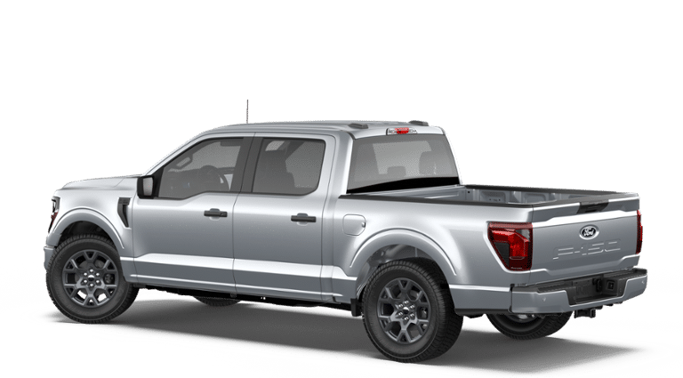 Iconic Silver Metallic 2026 Ford F-150 Pickup Truck Four-Wheel Drive Automatic