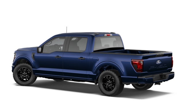 Blue Metallic 2026 Ford F-150 Pickup Truck Four-Wheel Drive Automatic