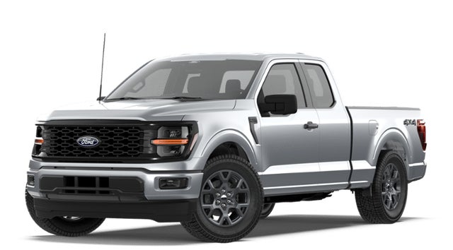 Iconic Silver Metallic 2026 Ford F-150 Pickup Truck Four-Wheel Drive Automatic