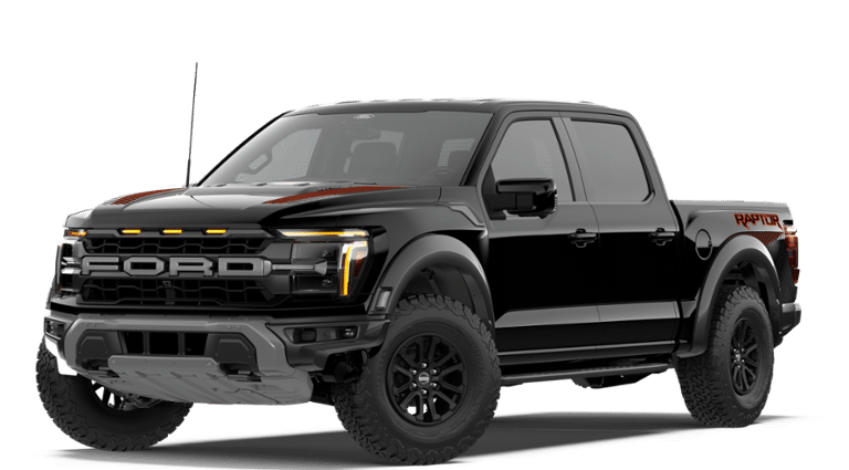 Agate Black Metallic 2026 Ford F-150 Pickup Truck Four-Wheel Drive Automatic
