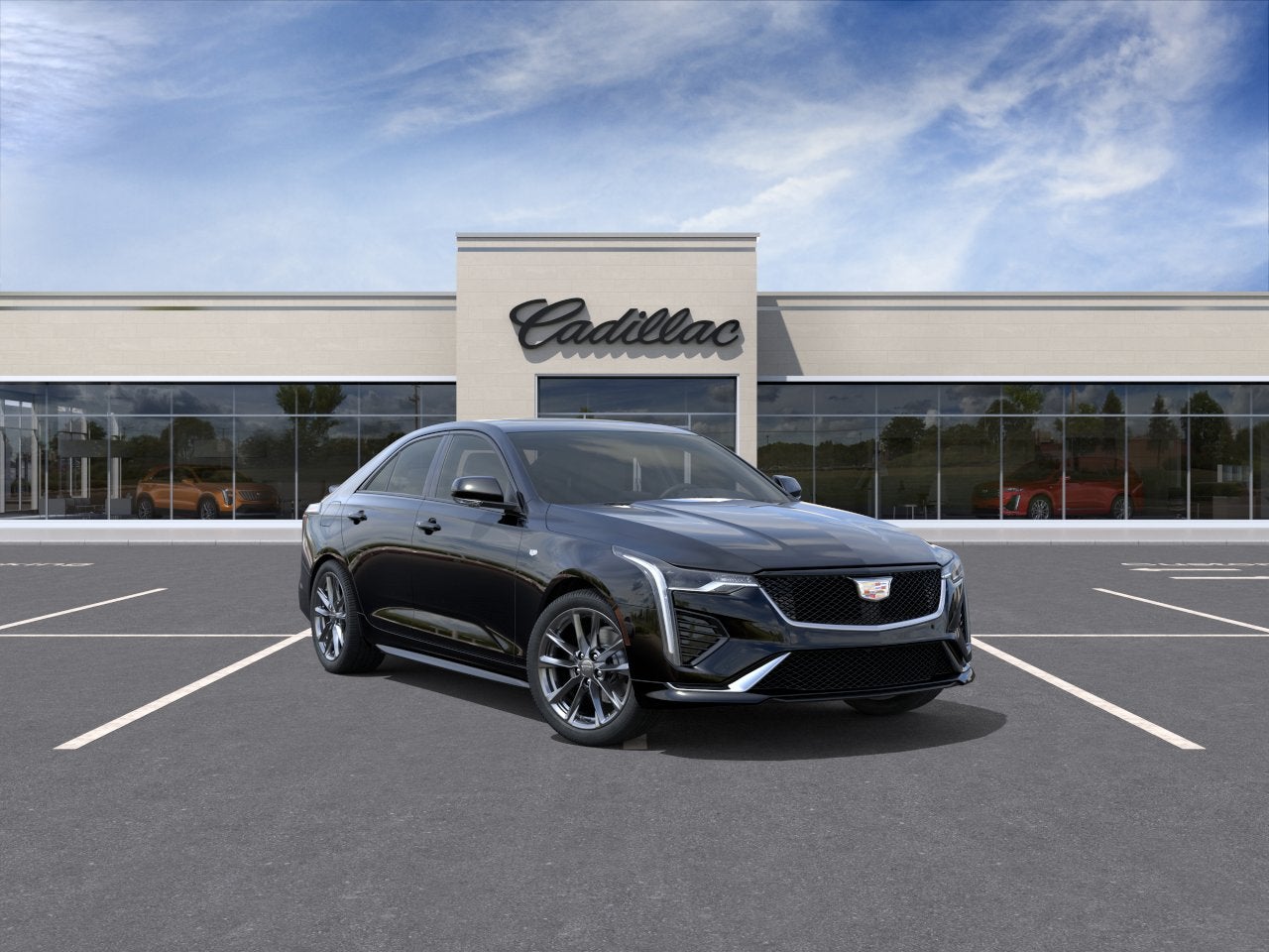 Black Raven 2026 Cadillac CT4 Sedan All-Wheel Drive Automatic